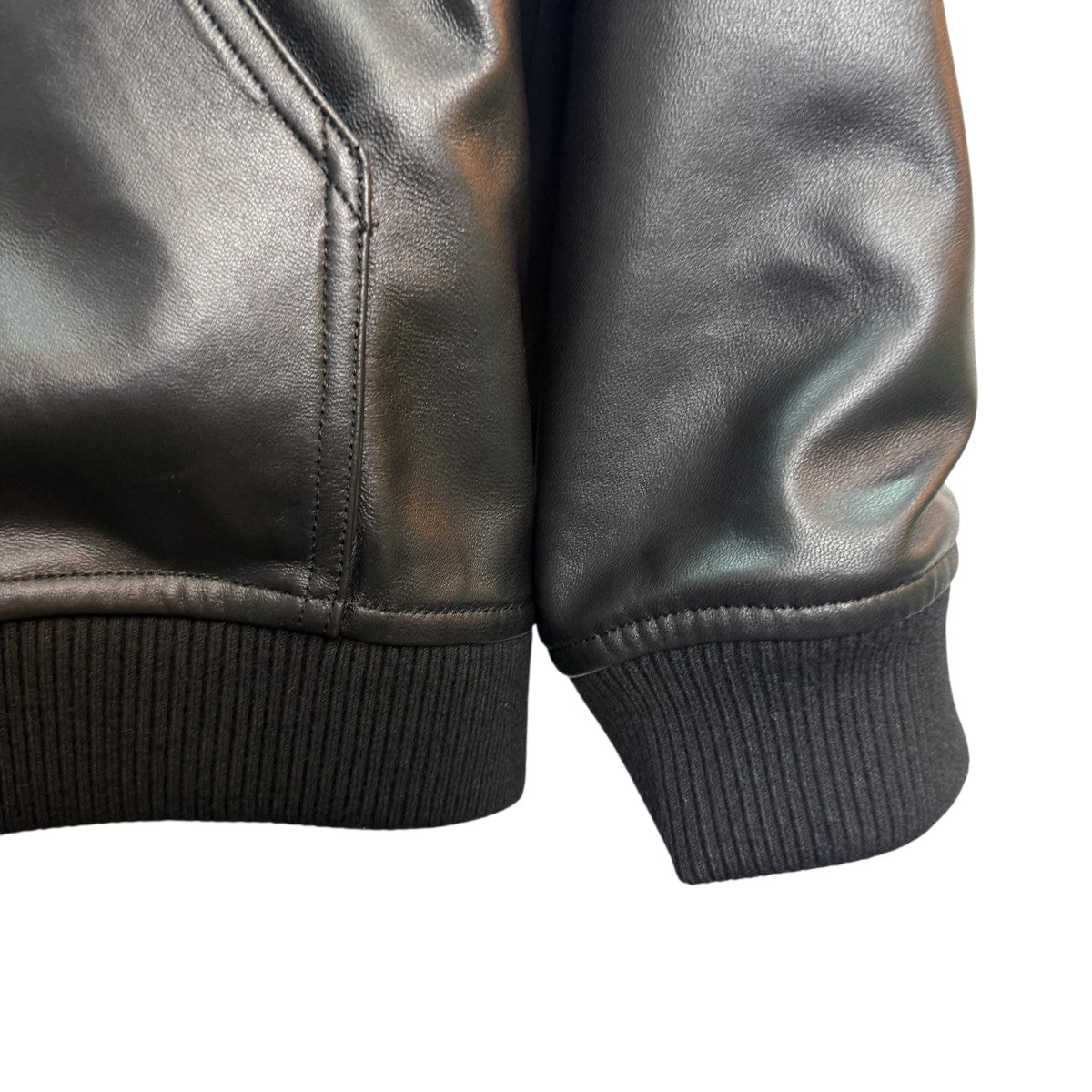 25SS/LAMBSKIN LEATHER PARKAラムレザーパーカー