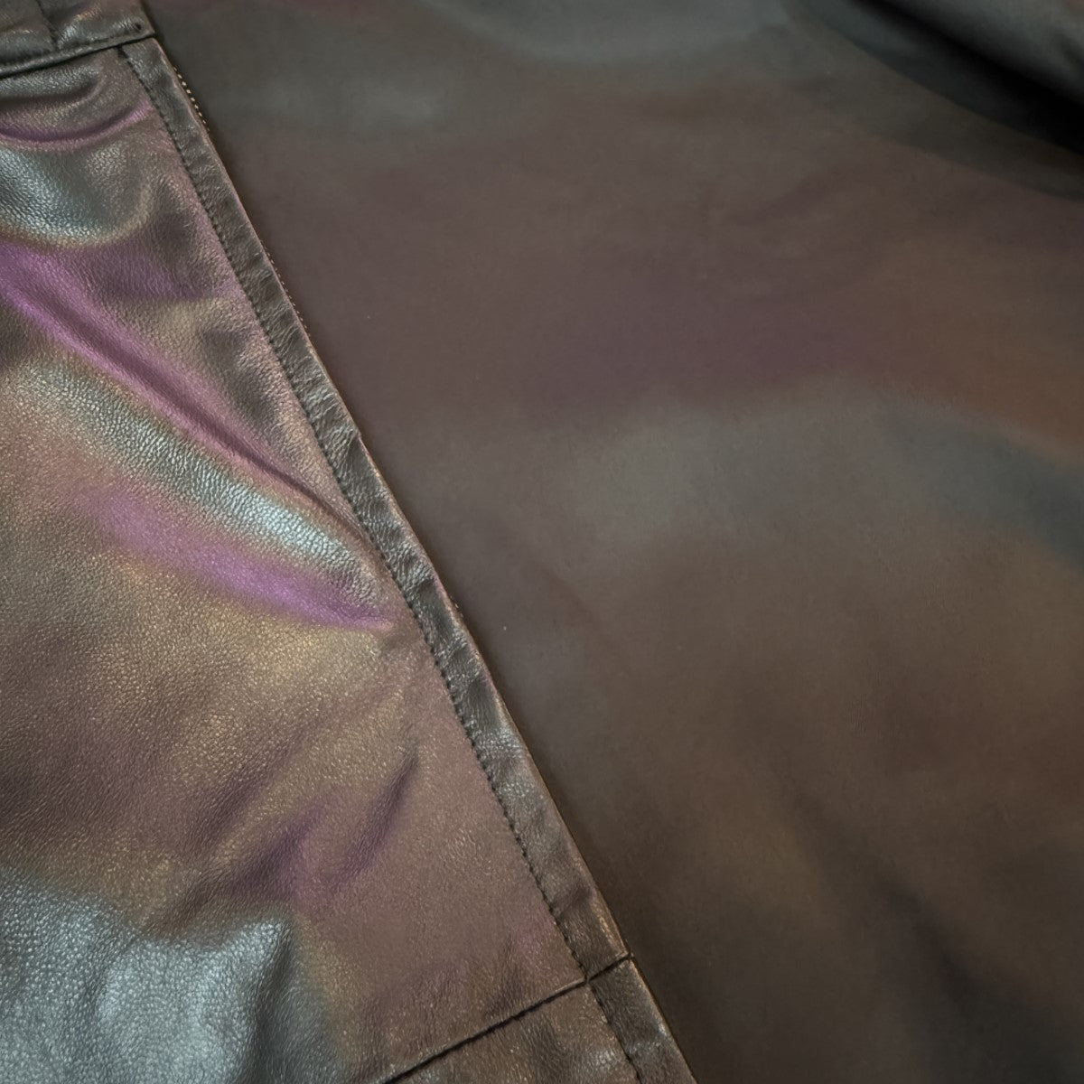 25SS/LAMBSKIN LEATHER PARKAラムレザーパーカー