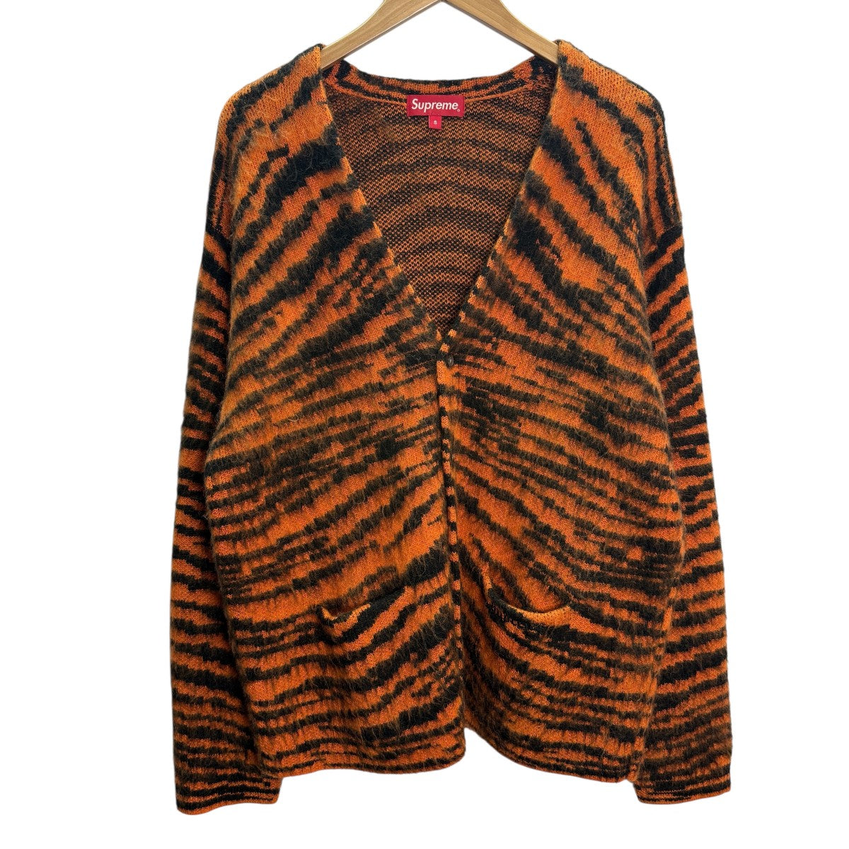 トップス 20AW / supreme brushed mohair cardigan Supreme(シュプリーム) 20AW/Brushed Mohair Cardiganブラシ