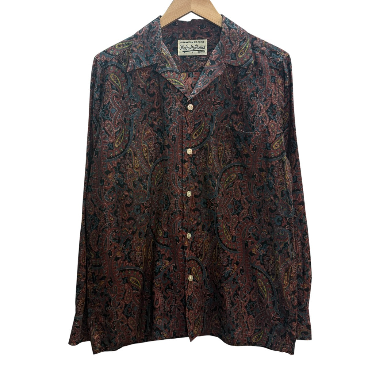 WACKO MARIA(ワコマリア) 18AW/PAISLEY OPEN COLLAR SHIRTS