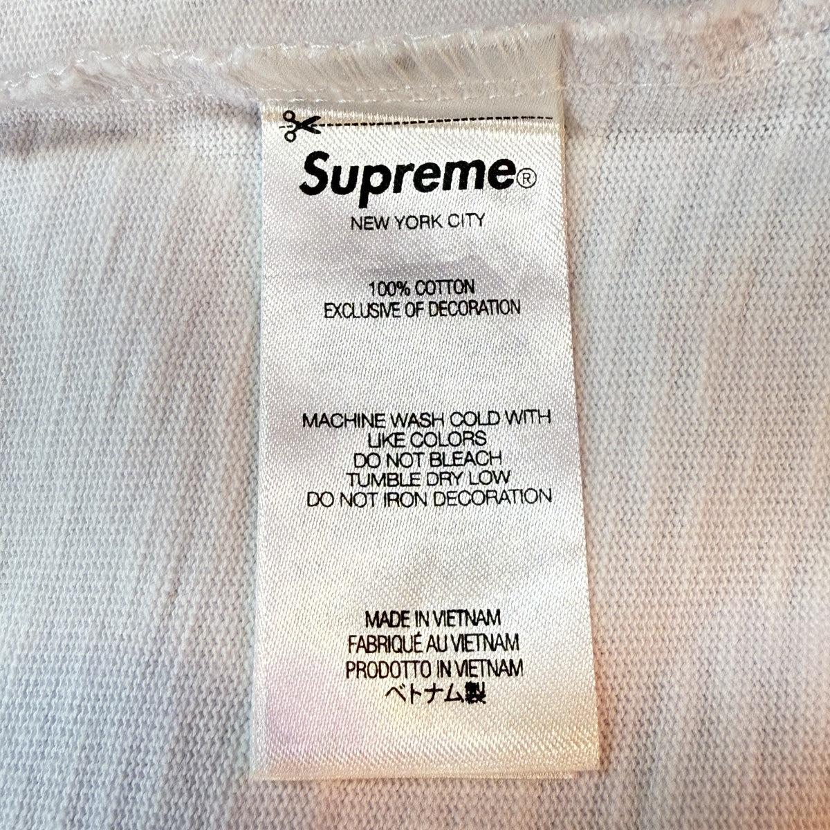 Supreme 24AW/S/S Pocket Tee/半袖ポケットTシャツ 古着・中古-5枚目のアイテム画像