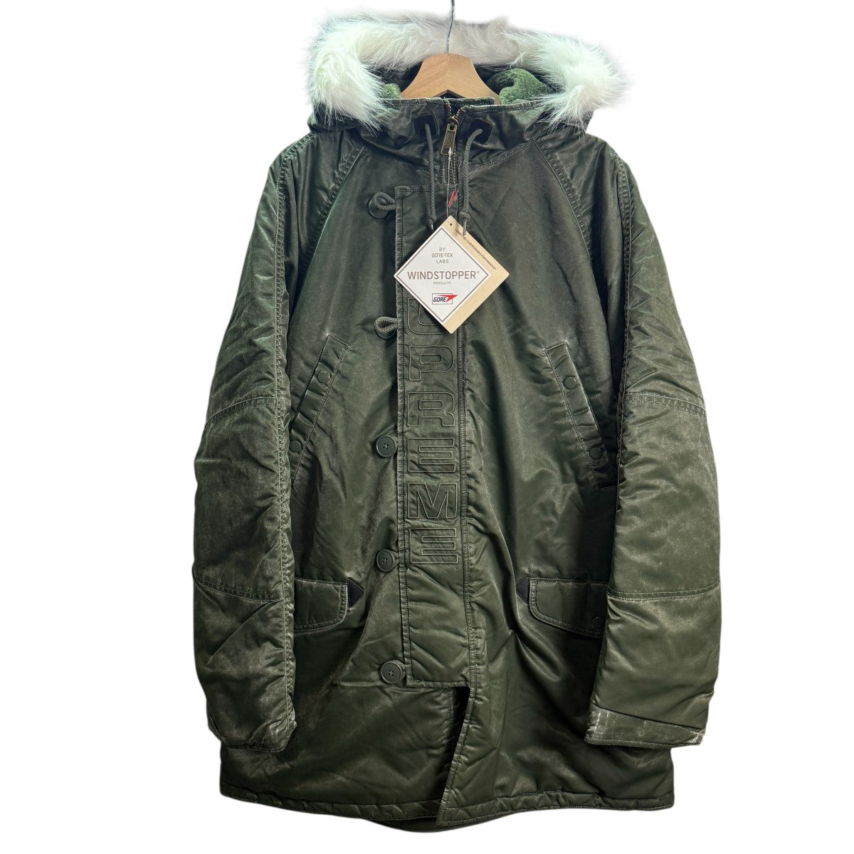Supreme(シュプリーム) 24AW/Washed Flight Satin N-3B Parka 