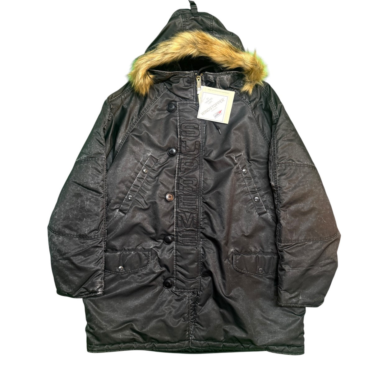 Supreme(シュプリーム) 24AW/Washed Flight Satin N-3B Parka