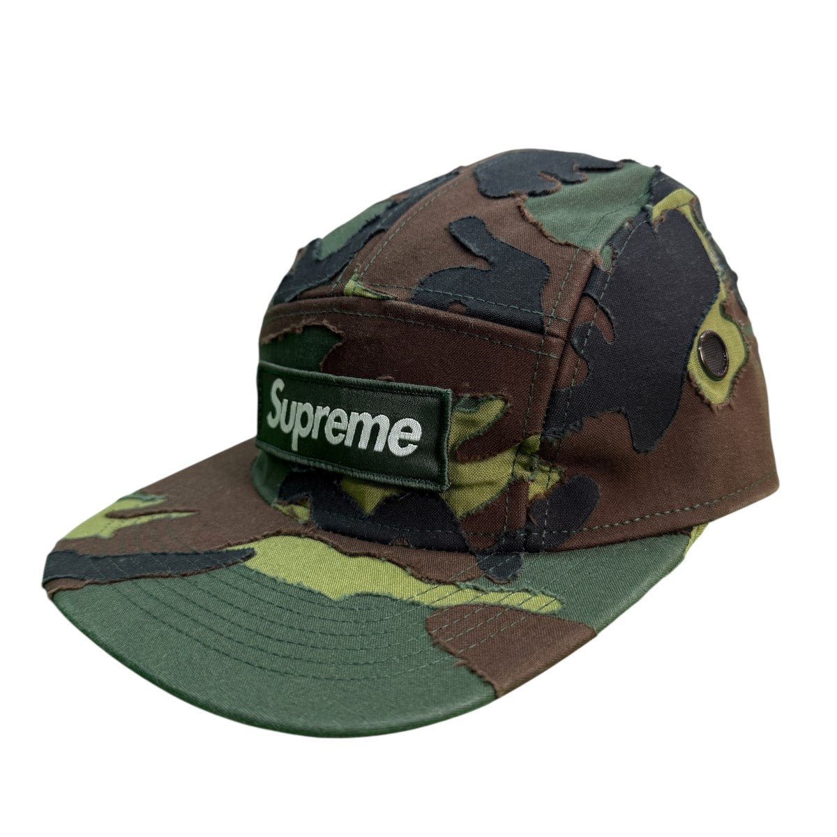 Supreme カモフラージュ フラットブリムキャップ Supreme カモフラージュ フラットブリムキャップ Supreme