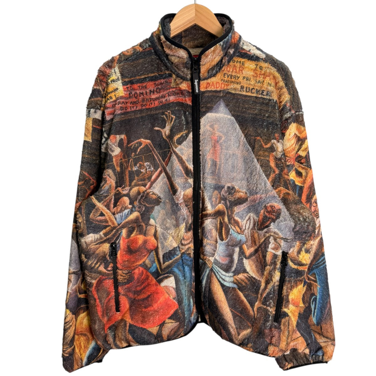 シュプリーム  25SS  Ernie Barnes Fleece Jacket アーニー・バーンズフリースジャケットブルゾン メンズ L Supreme(シュプリーム) 25SS/Ernie Barnes Fleece Jacket／アーニー