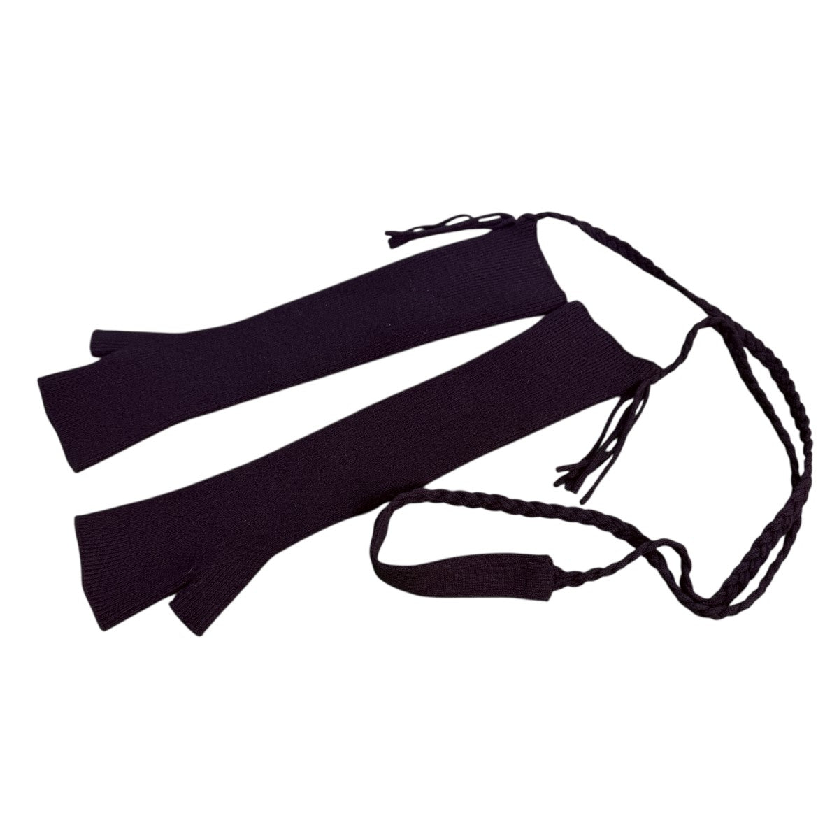 21AW/ハンギングブレイドグローブ/ニットオープンフィンガー手袋TN21AW023