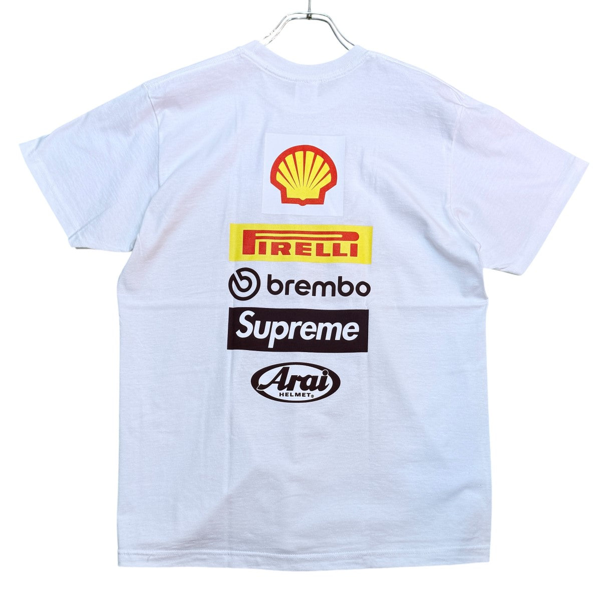 Supreme×Ducati 24SS/Logo Tee／ドゥカティロゴTシャツ ホワイト