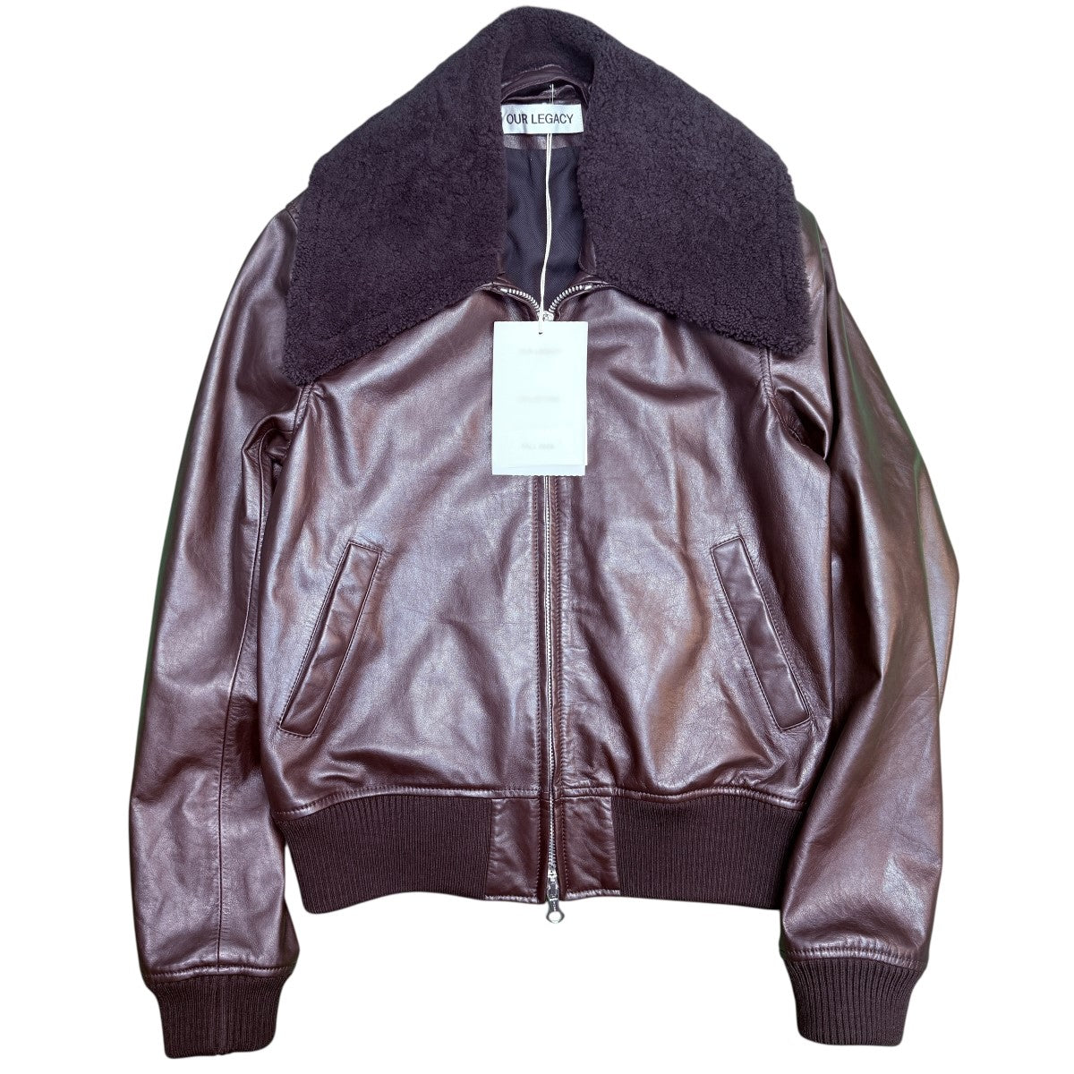 OUR LEGACY 25AW/PHAROS BOMBER/レザージャケットM4259PU 古着・中古-1枚目のアイテム画像