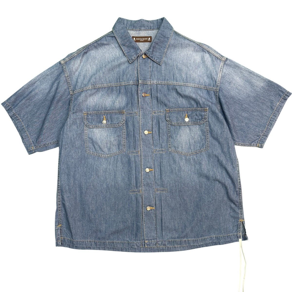 Mastermind JAPAN(マスターマインドジャパン) 26SS/MJ SS DENIM SHIRT 