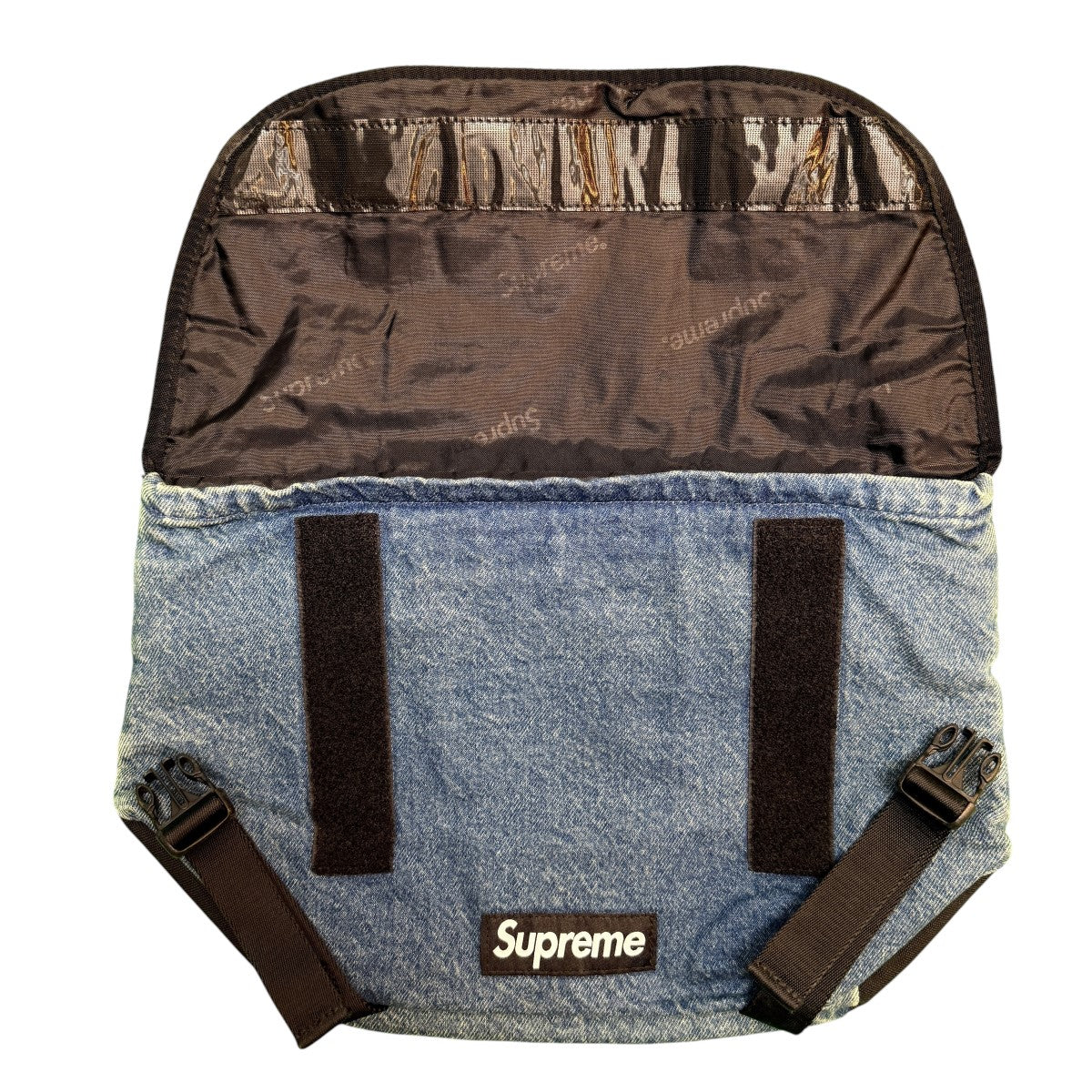 25AW/Denim Messenger Bag Washed Indigo/デニムメッセンジャーバッグ