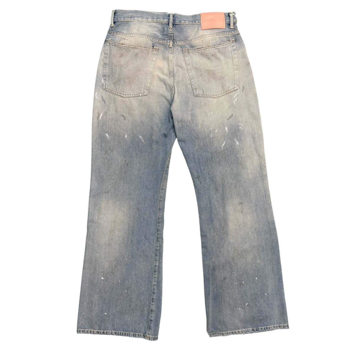 24AW/2021M Trafalgar/ルーズフィットワイドレッグジーンズ/B00389
