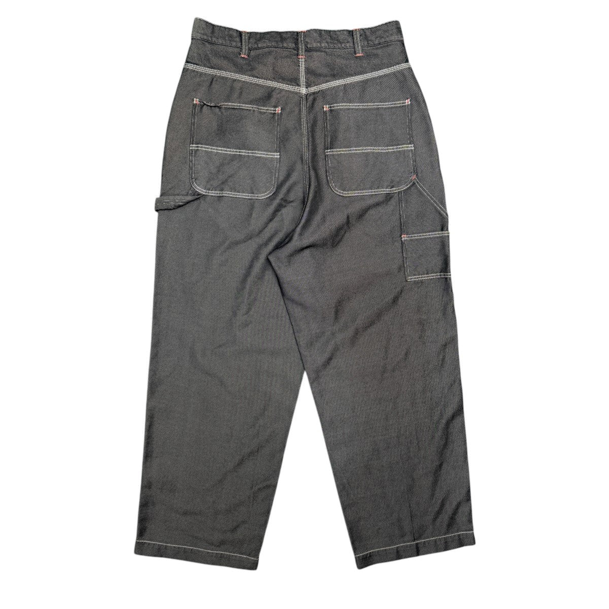 26AW/POLYESTER SAGE OVER DYE PAINTER PANTS/ポリエステルサージ製品染めペインターパンツ/HR-P016