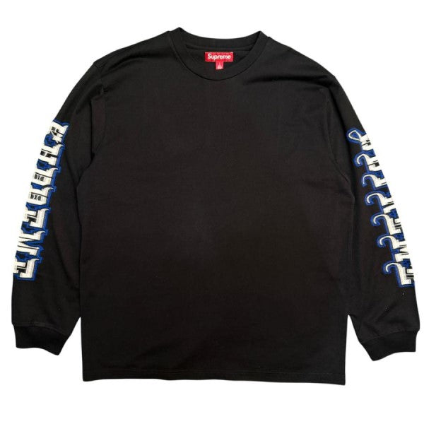 Supreme 25AW/Intarsia Sleeve L/S Top/インターシャスリーブロングスリーブTシャツ 古着・中古-1枚目のアイテム画像