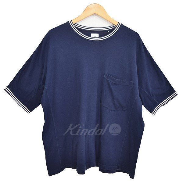 NAME．(ネーム) ワイドポケットTシャツ 中古 ネイビー サイズ 1 