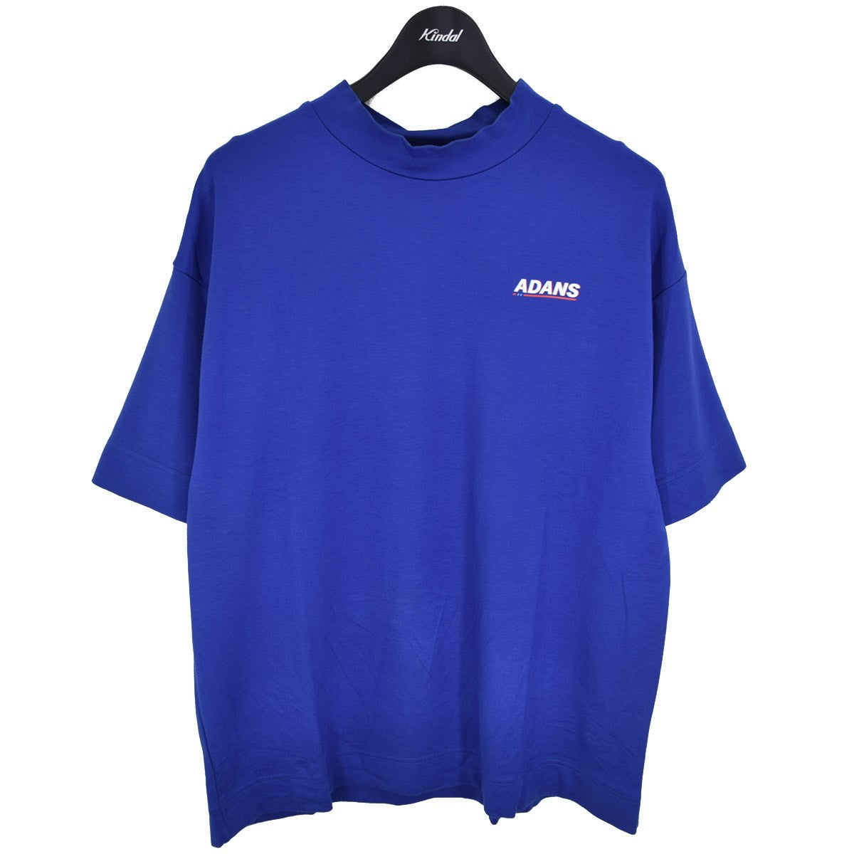 ADANS(アダンス) モックネック プリントTシャツ 2019SS ブルー サイズ ...