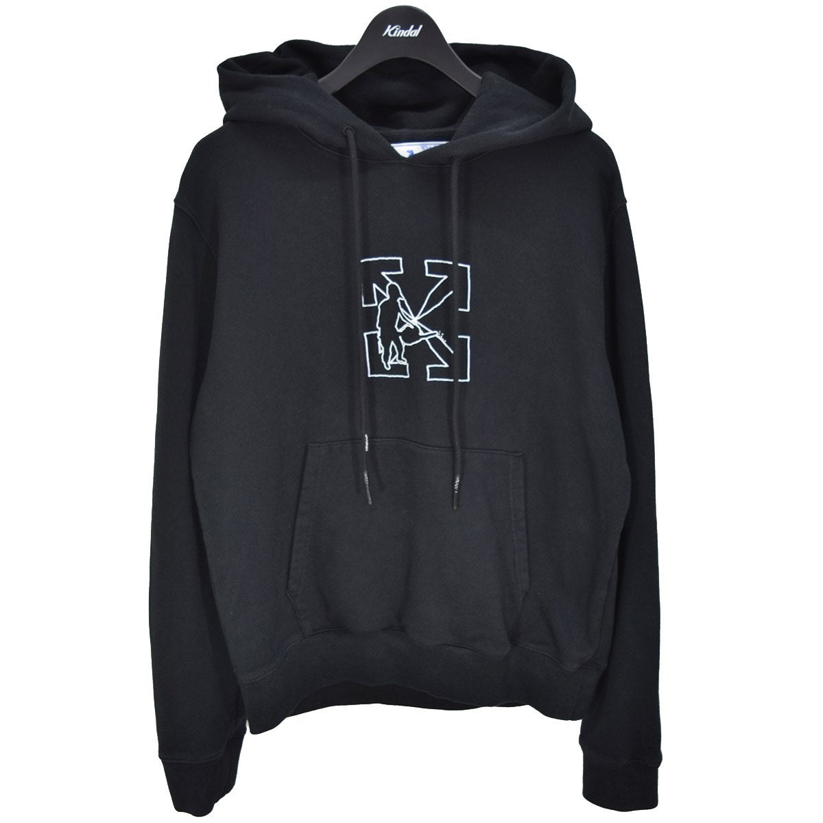 OFF WHITE(オフホワイト) LOGO WORKERS SLIM HOODIE プルオーバー 