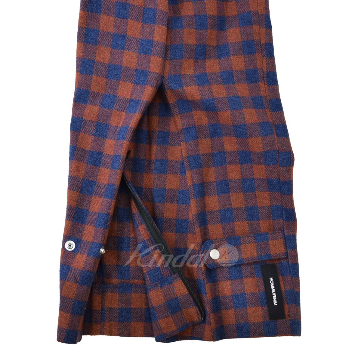 Adjustment Pajama pants チェックパジャマパンツ 2020AW