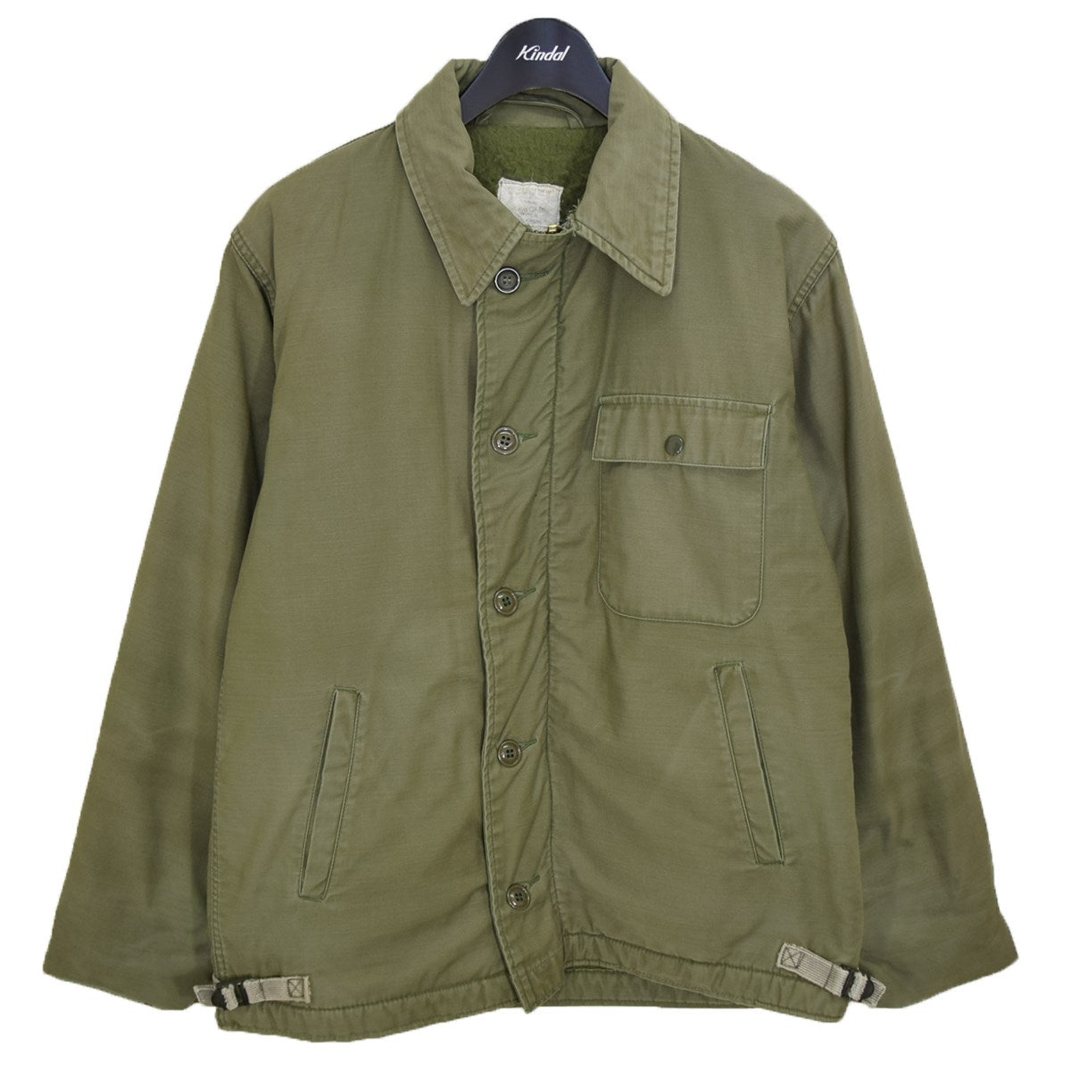US MILITARY(アメリカ軍) A2 JACKET COLD WEATHER PERMEABLE A-2デッキ 