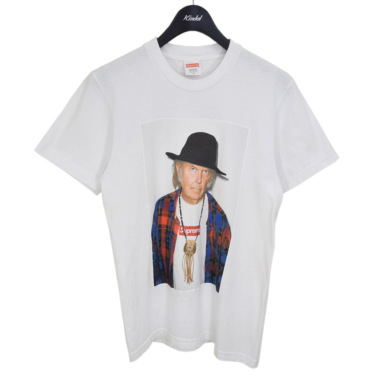 SUPREME(シュプリーム) Neil Young Tee ニールヤング プリントTシャツ 2015SS ホワイト サイズ  13｜【公式】カインドオルオンライン ブランド古着・中古通販【kindal】