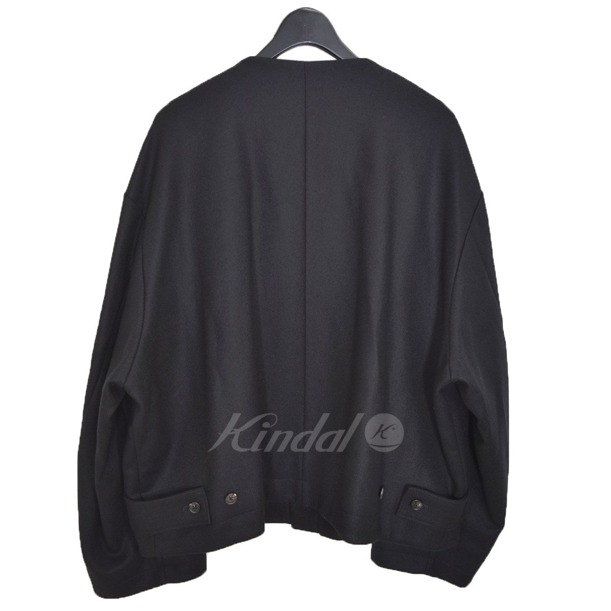 NO COLLAR MELTON JACKET ノーカラーメルトンジャケット 21AW ST.285