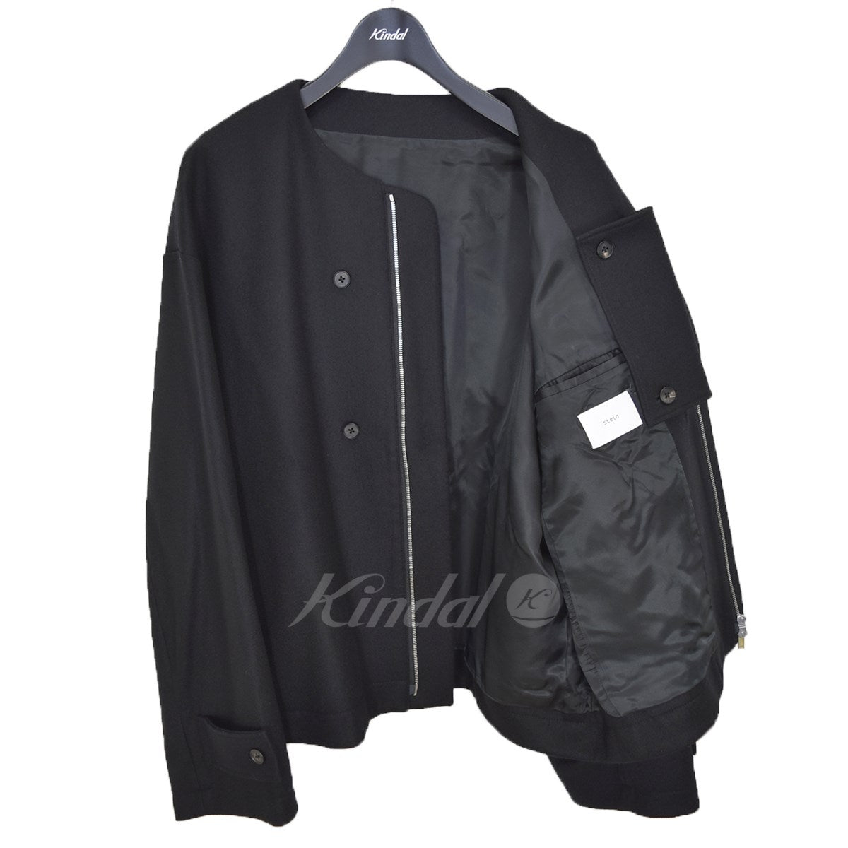 NO COLLAR MELTON JACKET ノーカラーメルトンジャケット 21AW ST.285