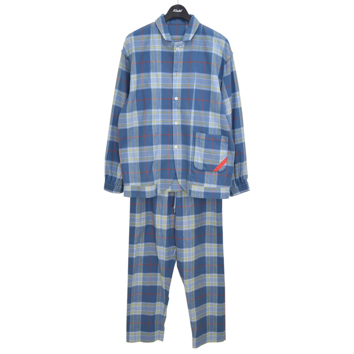 phingerin(フィンガリン) NIGHT SHIRT NIGHT PANTS チェックシャツ ...