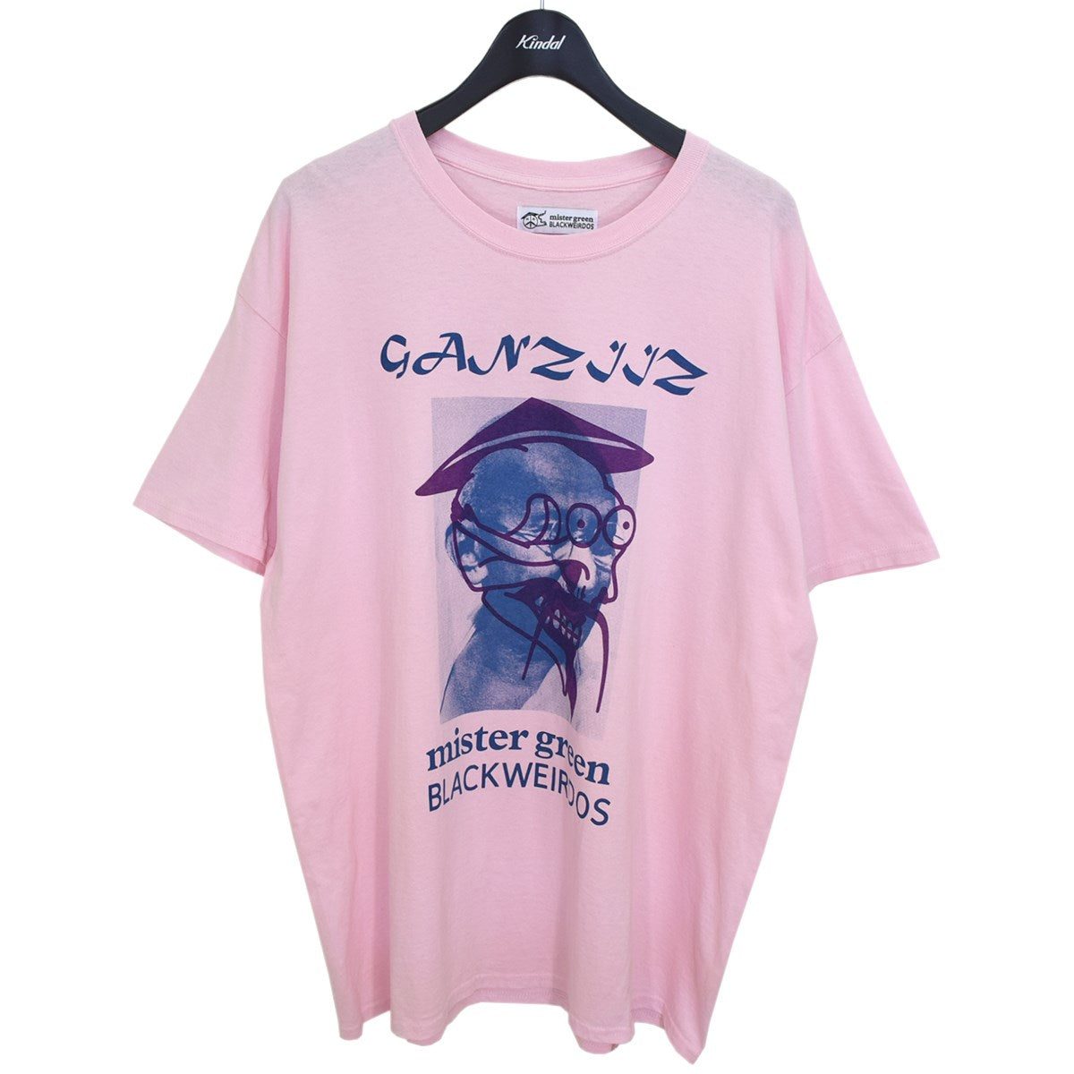 Black Weirdos×Mr．Green Ganziiz TeeプリントTシャツ19SP-MGBW-TS01 19SP-MGBW-TS01 ピンク  サイズ L｜【公式】カインドオルオンライン ブランド古着・中古通販【kindal】