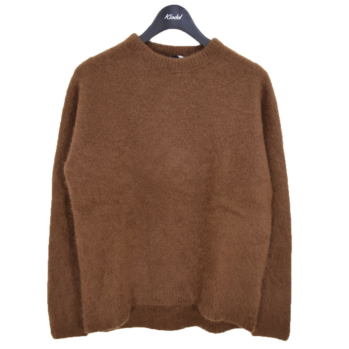 ATON✨FUR CASHMERE CREWNECK/カシミヤクルーネックニット - トップス