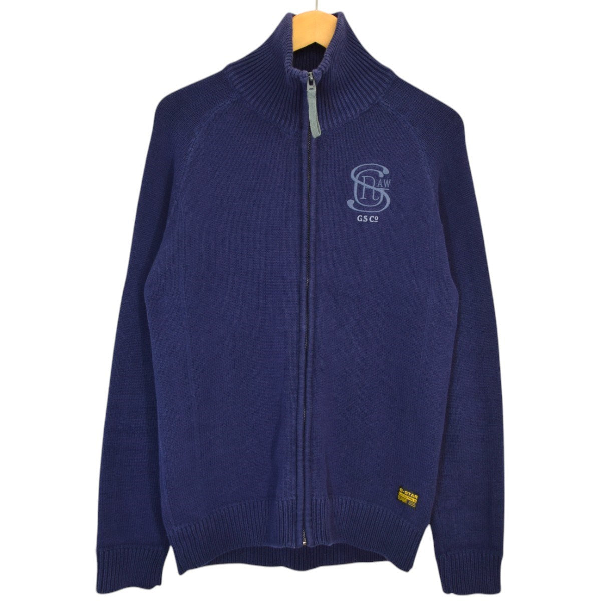 G-STAR RAW(ジースター・ロウ) CO ZEE VEST KNIT L／Sコットン 