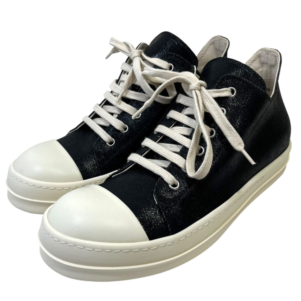 DRKSHDW(ダークシャドウ) DENIM LOW SNEAKSデニム ロー スニーカー 2024SSDU02A3802 BF DU02A3802  BF ブラック サイズ 39.5｜【公式】カインドオルオンライン ブランド古着・中古通販【kindal】