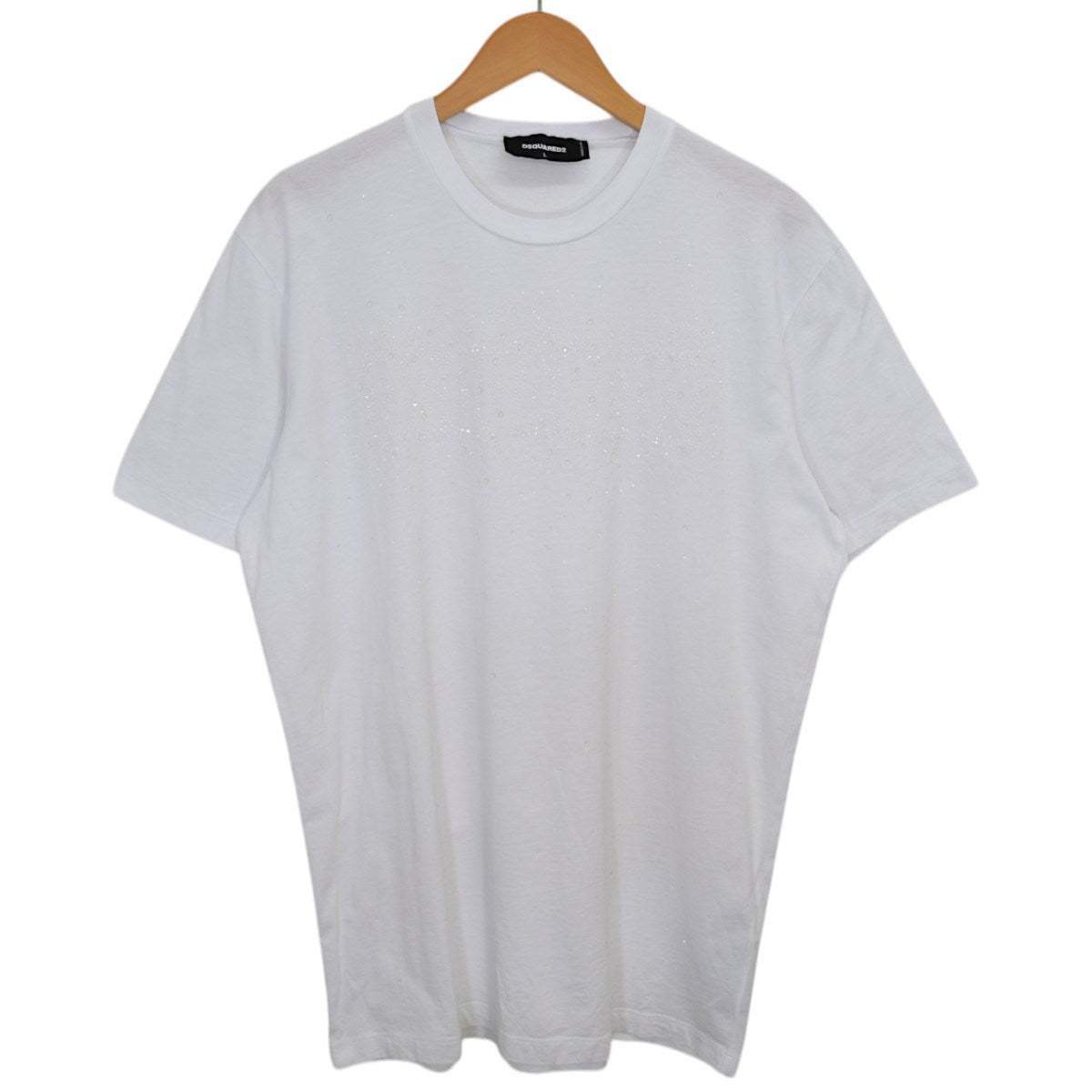 DSQUARED2(ディースクエアード) Cool Fit TeeラインストーンTシャツ 