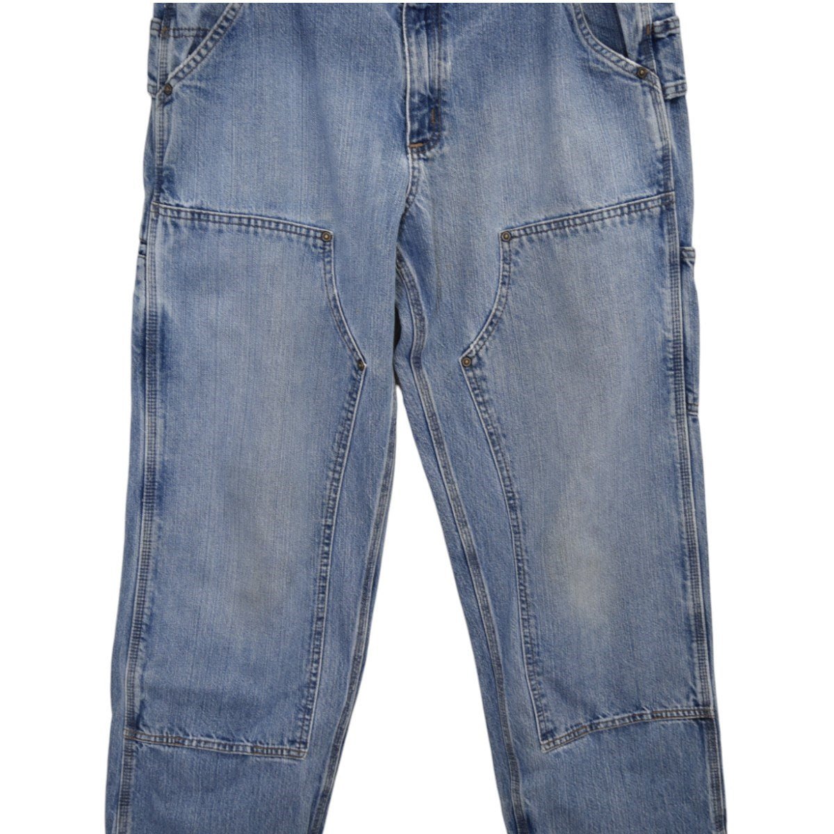 カーハートのダブルニーデニムパンツ Dungaree Fit 00Sヴィンテージです。 CarHartt ボトムス 古着・中古アイテム