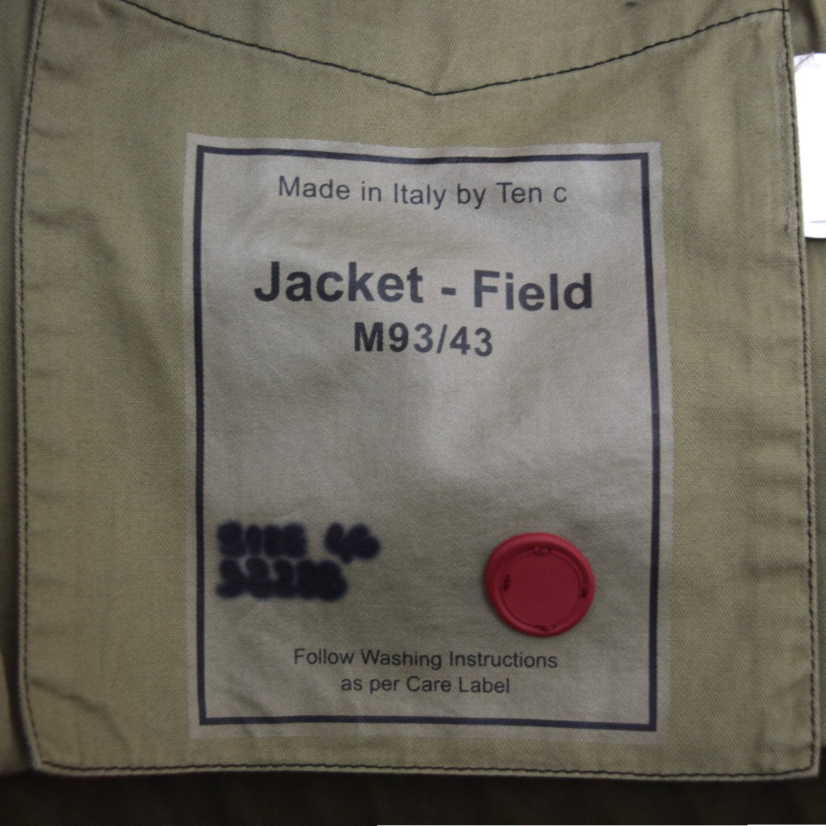 テンシーのFIELD JACKET M93/43 フィールドジャケット 13CTCUB04004です。 TEN-C アウター 古着・中古アイテム