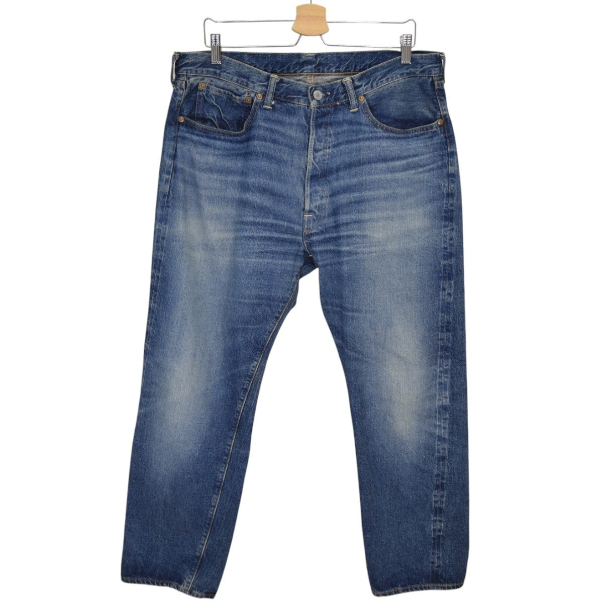 WAREHOUSE 2ND-HAND 1101 (USED WASH)セコハン デニムパンツ 古着・中古-1枚目のアイテム画像