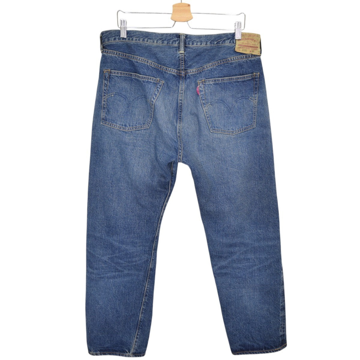 WAREHOUSE 2ND-HAND 1101 (USED WASH)セコハン デニムパンツ 古着・中古-2枚目のアイテム画像