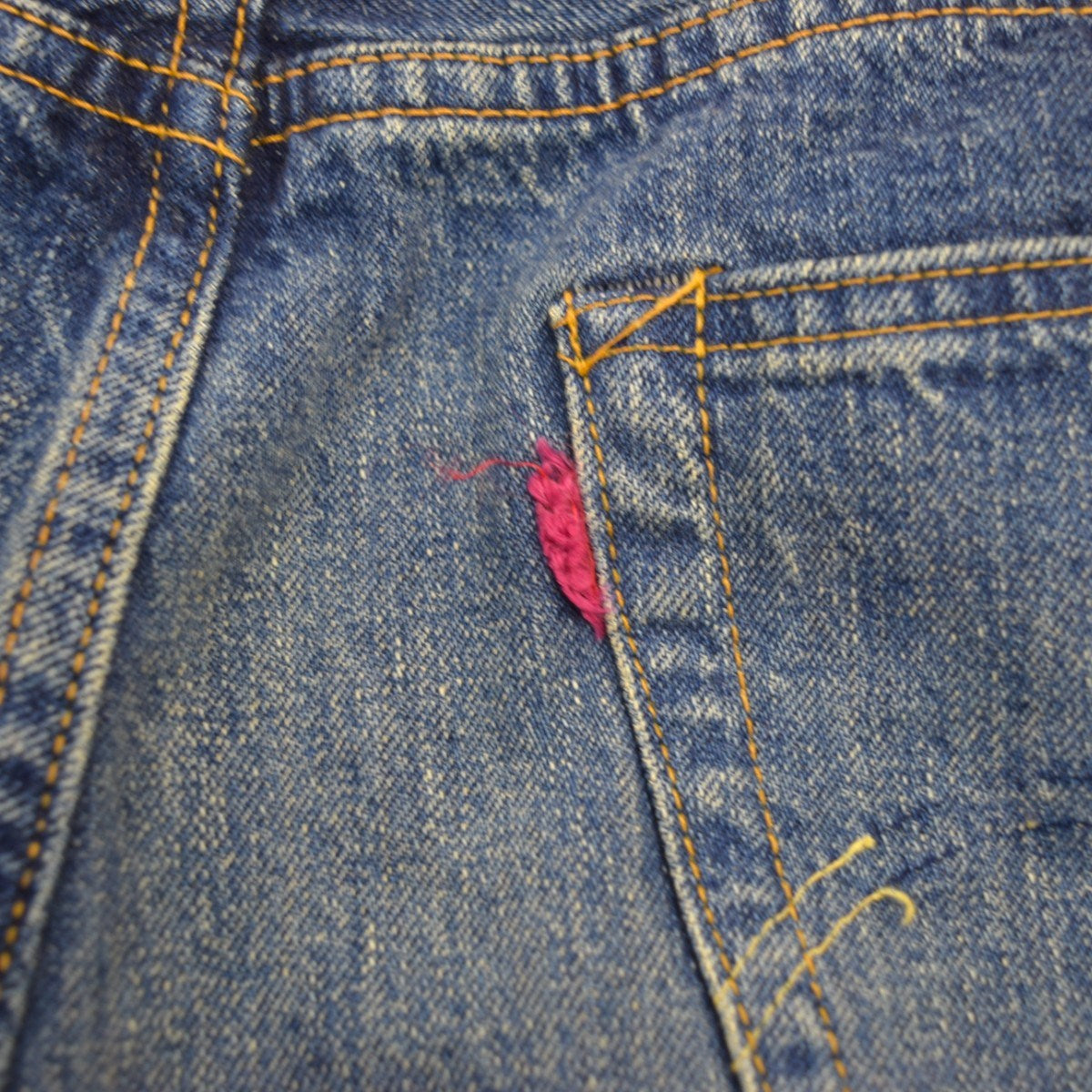 WAREHOUSE 2ND-HAND 1101 (USED WASH)セコハン デニムパンツ 古着・中古-5枚目のアイテム画像