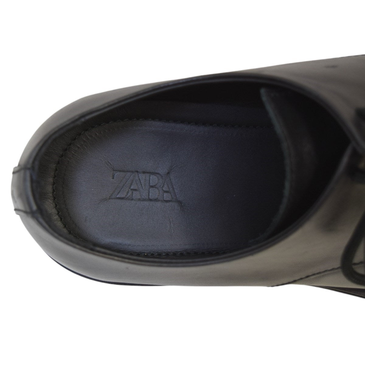 ZARA チャンキーレザーシューズ2493/320/800 古着・中古-6枚目のアイテム画像