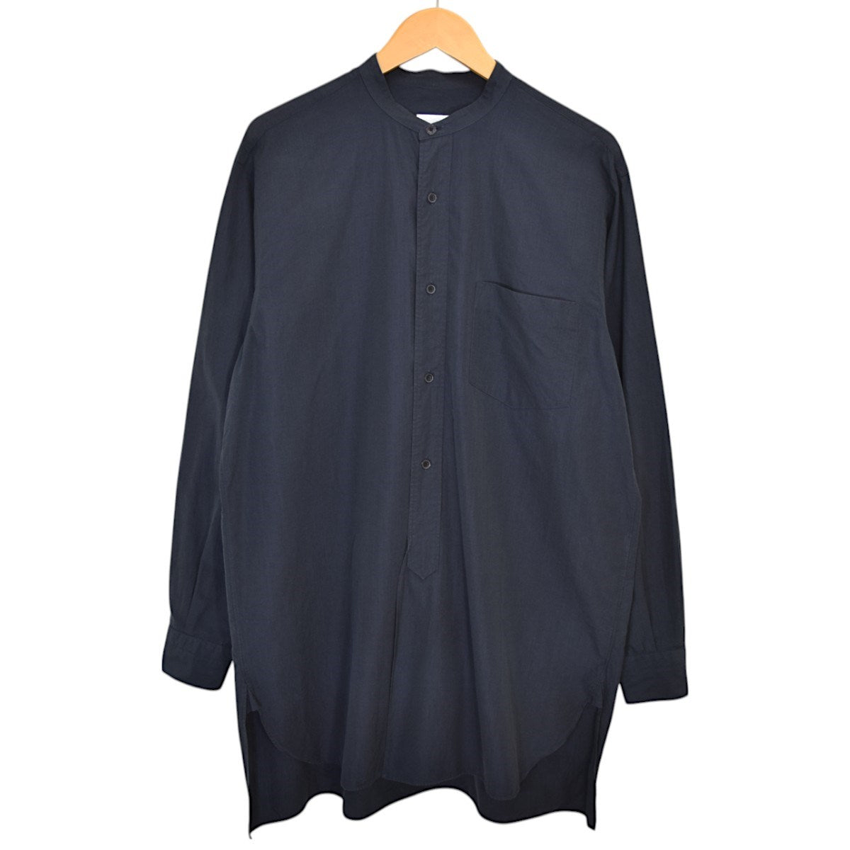 COMOLI(コモリ) BAND COLLAR SHIRTバンドカラーシャツU03-02002