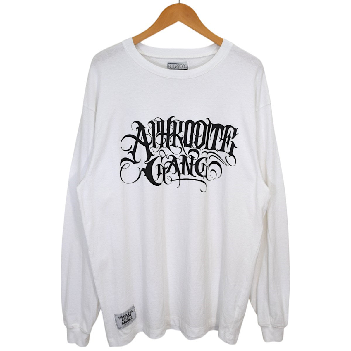 BUDSPOOL(バッズプール) CLASSIC LOGO L／S TEEロングスリーブ 