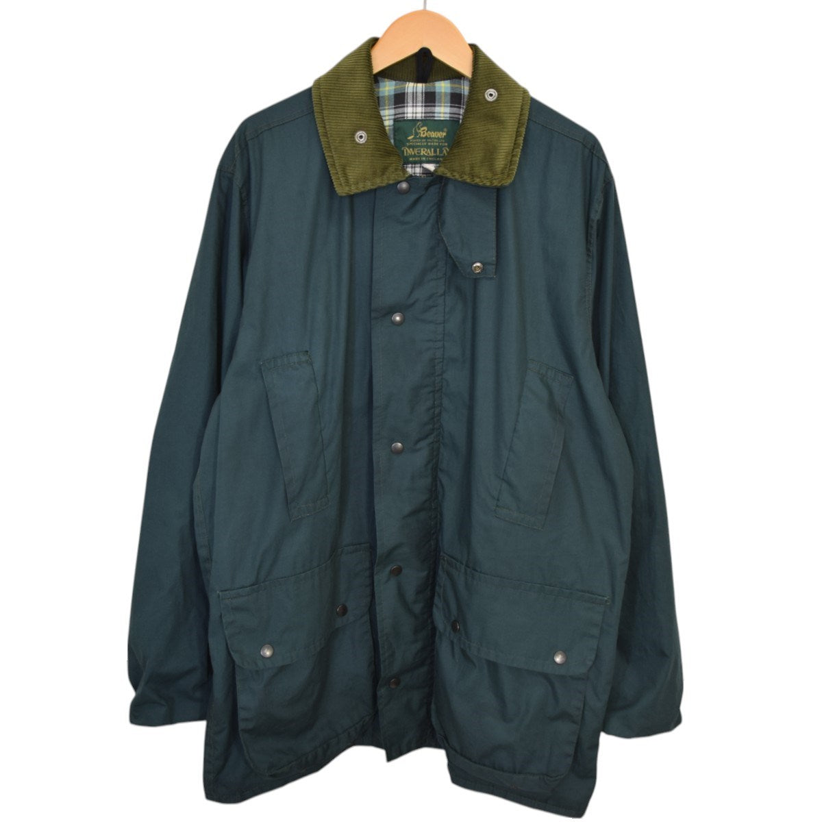 ジャケット・アウター INVERALLAN Beaver×INVERALLAN ナイロンハンティングジャケット 90Sヴィンテージ