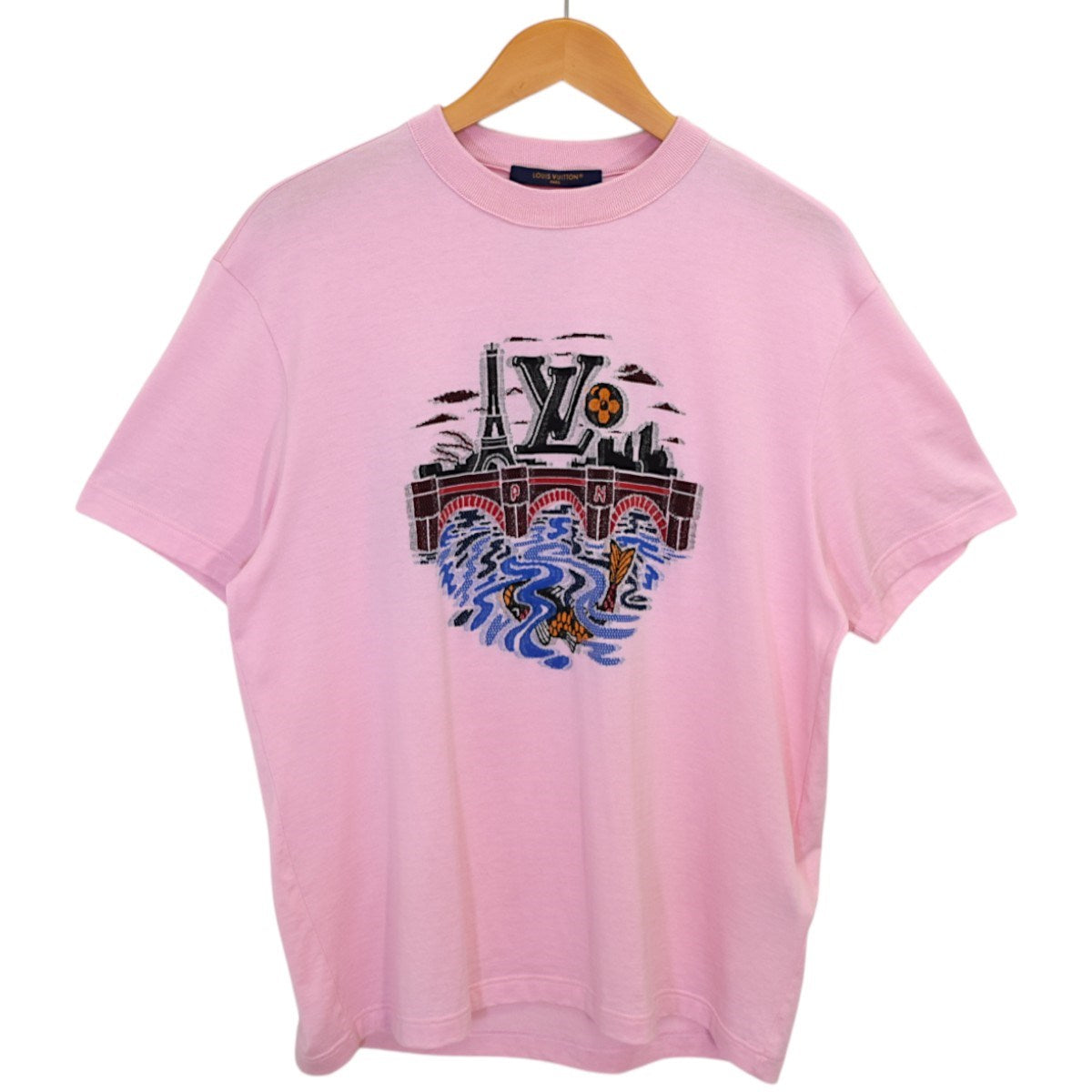 極美品 ルイヴィトン tシャツ カットソー 金ボタン ビックロゴ レディース 楽天市場】Louis Vuitton ルイヴィトン（Tシャツ・カットソー