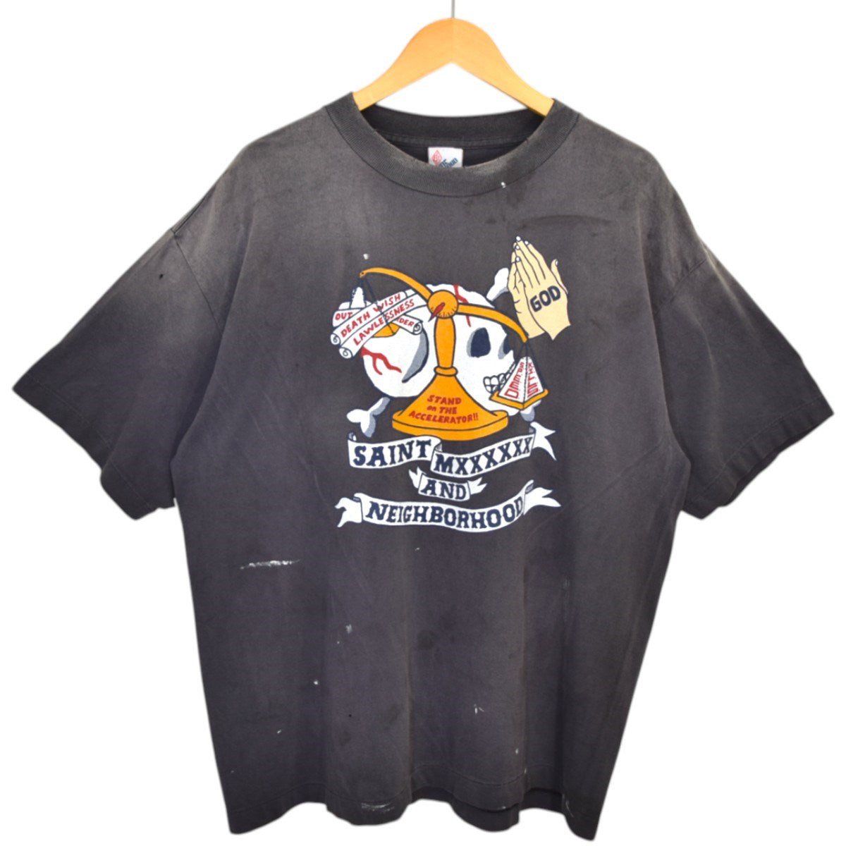 SAINT MICHAEL×NEIGHBORHOOD STHD ． SS TEE PRAYヴィンテージ