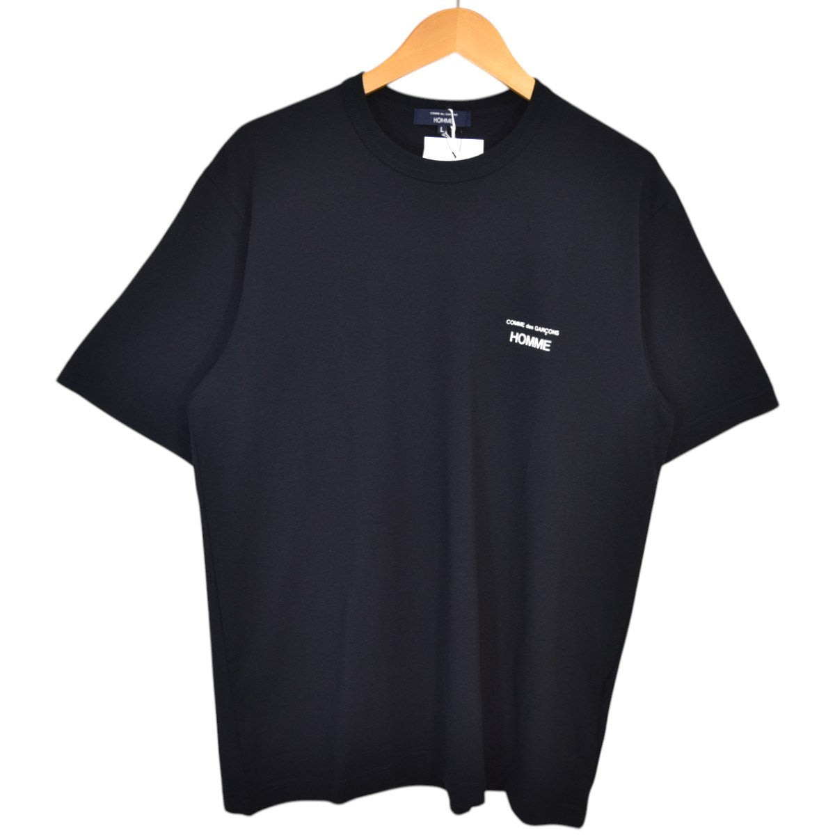 COMME des GARCONS HOMME ロゴプリント 綿天竺 半袖カットソーTシャツ 2025SSHP-T101-051 古着・中古-1枚目のアイテム画像