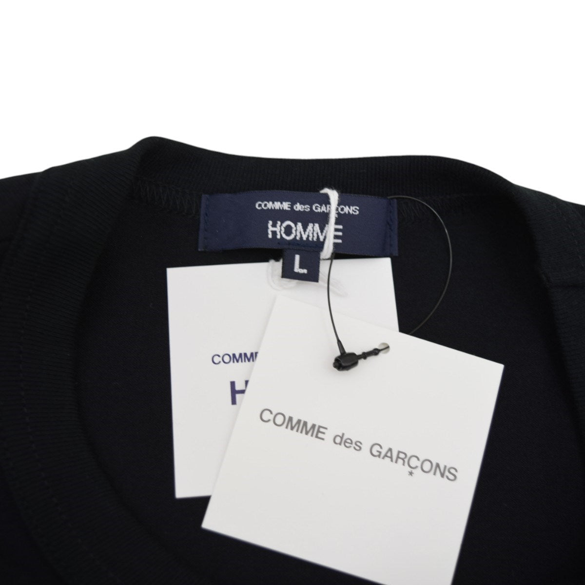 COMME des GARCONS HOMME ロゴプリント 綿天竺 半袖カットソーTシャツ 2025SSHP-T101-051 古着・中古-5枚目のアイテム画像