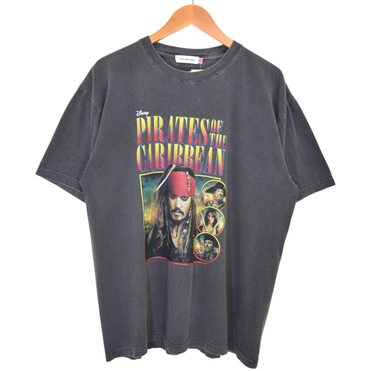 PIRATES OF THE CARIBBENパイレーツオブカリビアン プリントTシャツ