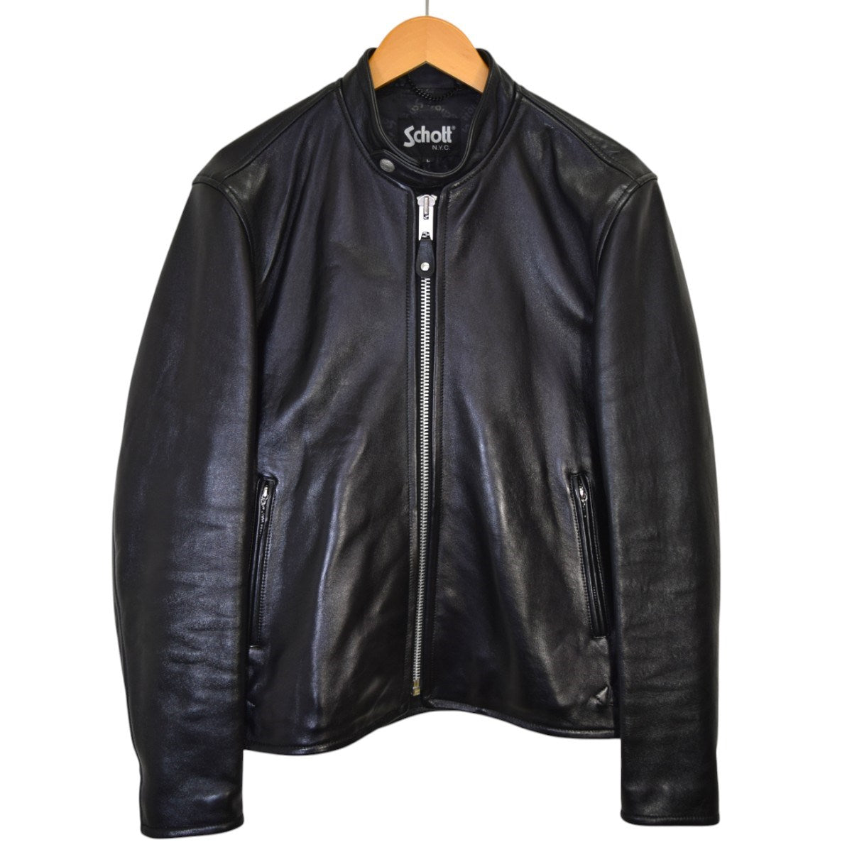 Schott(ショット) 70'S SINGLE RIDERS JACKETシープスキンシングル