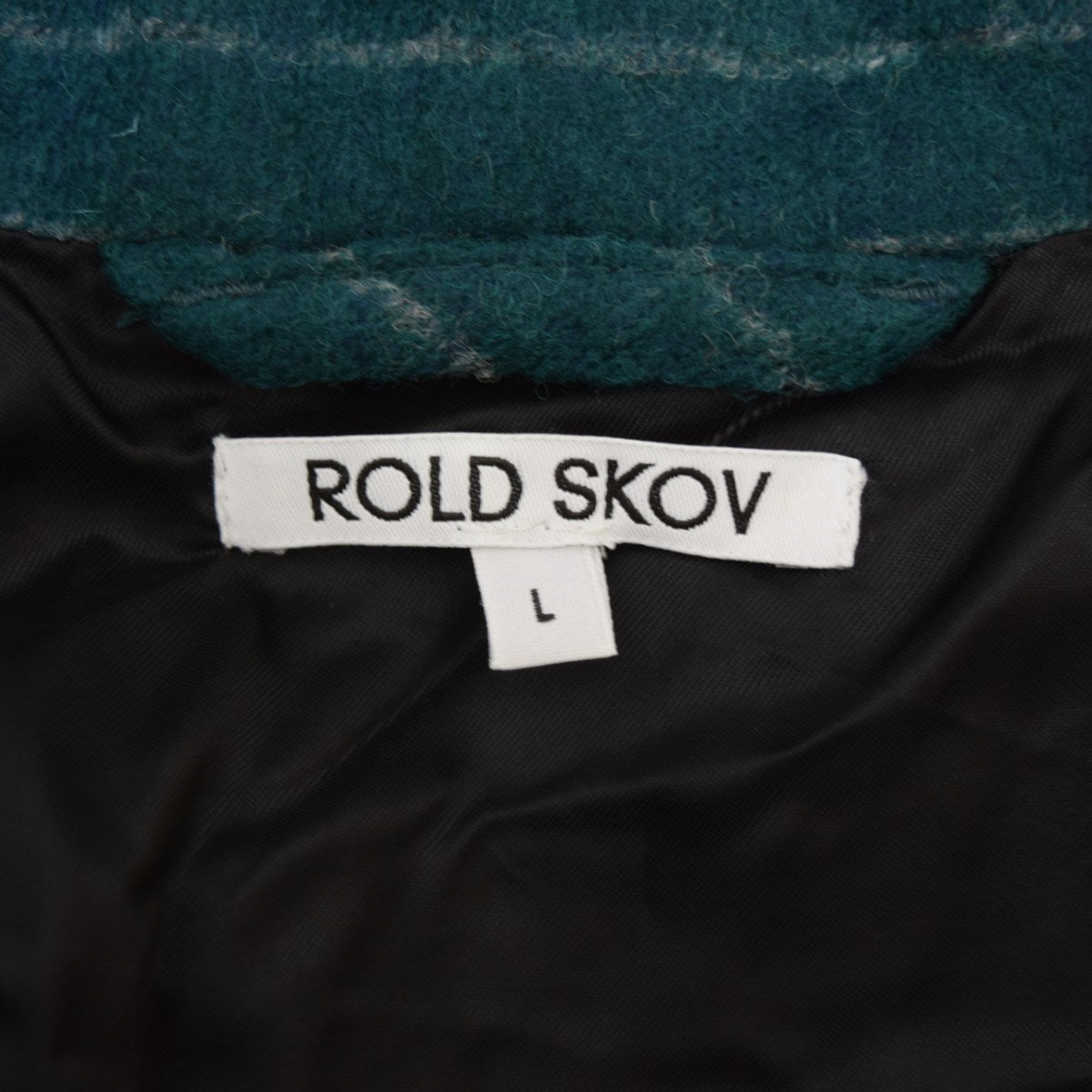 BIT TWO POCKET STRIPESストライプウールジップジャケット