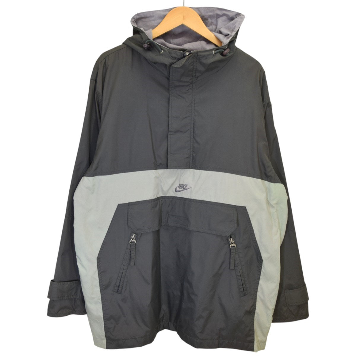 NIKE(ナイキ) アノラックパーカー 90Sヴィンテージ グレー サイズ L