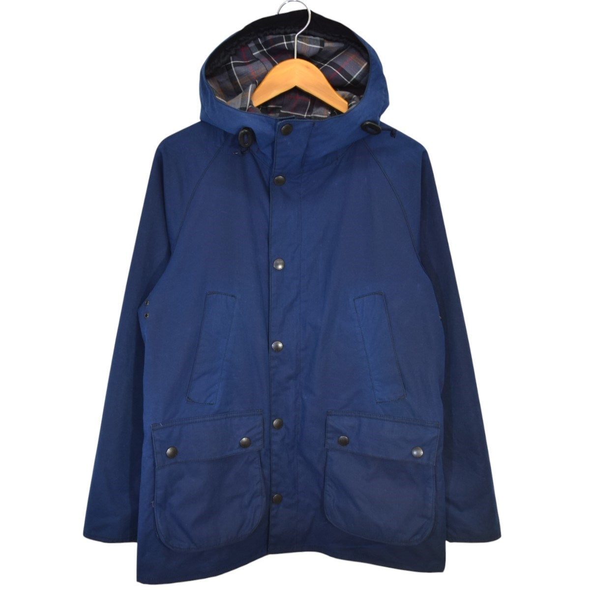 Barbour フーデッド ビデイルSL ナイロン ネイビー 36 Barbour(バーブァー) HOODED BEDALE SLフーデッド ビデイルSL ワックス