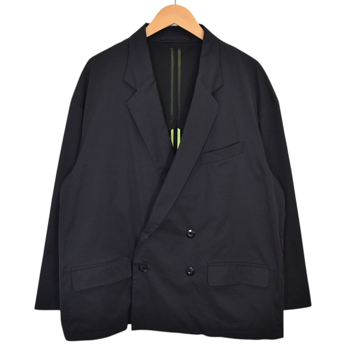 MAGIC STICK×WILD THINGS BOXY DOUBLE JACKETナイロンツイルダブル